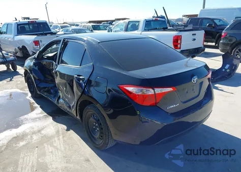 2017 Toyota Corolla Le from USA, damaged, VIN 5YFBURHE3HP723831